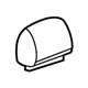 GM 88992582 Headrest Cover, Black GM 88992582 Headrest Cover, Black