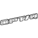 GM 85532377 Plate Assembly-Lift Gate Vehicle Name *Galvano Silvv GM 85532377 Plate Assembly-Lift Gate Vehicle Name *Galvano Silvv