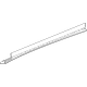 GM 85129172 Molding, Rocker Panel, Black GM 85129172 Molding, Rocker Panel, Black