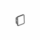 GM 84502269 Blank Cover, Jet Black, Passenger Side