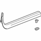 GM 22938088 Front Sill Plate, Black, Driver Side
