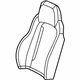 GM 19250653 Seat Back Cover, Red, Front GM 19250653 Seat Back Cover, Red, Front