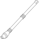 GM 23328923 Intermediate Shaft GM 23328923 Intermediate Shaft