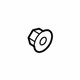 GM 19316155 Shackle Nut, Rear GM 19316155 Shackle Nut, Rear