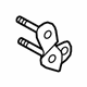 GM 19316699 Shackle, Rear GM 19316699 Shackle, Rear