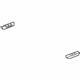 GM 15870931 Side Rail Lower Reinforcement, Passenger Side
