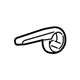 GM 95971099 Tilt Lever, Black
