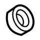 GM 84535264 Aperture Panel Insulator, Center GM 84535264 Aperture Panel Insulator, Center