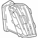 GM 84581774 Air Vent Grille, Driver Side GM 84581774 Air Vent Grille, Driver Side