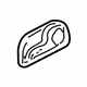 GM 16813270 Bezel, Black, Front Passenger Side GM 16813270 Bezel, Black, Front Passenger Side