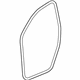 GM 20831257 Weatherstrip On Body, Titanium, Front