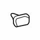 GM 15881912 Rocker Molding Retainer, Center