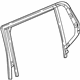 GM 84833183 Run Weatherstrip, Rear Driver Side GM 84833183 Run Weatherstrip, Rear Driver Side