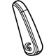 GM 84795680 Armrest, Beige, Passenger Side GM 84795680 Armrest, Beige, Passenger Side