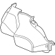 GM 23507579 Trunk Side Trim, Black Diamon, Rear Passenger Side GM 23507579 Trunk Side Trim, Black Diamon, Rear Passenger Side