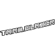 GM 42764315 Nameplate, Black, Rear GM 42764315 Nameplate, Black, Rear