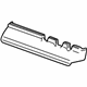 GM 25925710 Center Cover, Titanium, Rear