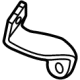 GM 12684193 Lower Bracket, Passenger Side GM 12684193 Lower Bracket, Passenger Side