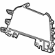 GM 23106034 Side Panel, Black, Passenger Side