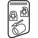 GM 22915769 Caution Label, Passenger Side GM 22915769 Caution Label, Passenger Side