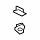 GM 22853002 Sunvisor Support GM 22853002 Sunvisor Support