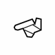 GM 25816393 Catch, Rear Driver Side GM 25816393 Catch, Rear Driver Side
