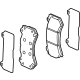 GM 85115921 Brake Pads GM 85115921 Brake Pads