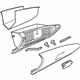 GM 92290140 Glove Box Assembly GM 92290140 Glove Box Assembly