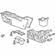GM 22865944 Center Console, Front