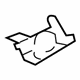 GM 25712642 Hinge, Passenger Side