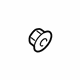 GM 19316173 Screen Nut, Front GM 19316173 Screen Nut, Front