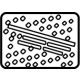 GM 26547505 Label, Vehicle Systems - Cautionary Communications, Rear GM 26547505 Label, Vehicle Systems - Cautionary Communications, Rear