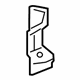 GM 22975051 Inner Quarter Panel Baffle, Passenger Side