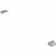 GM 23371152 Floor Extension, Rear Driver Side