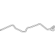 GM 84139346 Washer Hose, Rear GM 84139346 Washer Hose, Rear