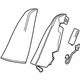 GM 39155952 Bolster, Beige, Rear GM 39155952 Bolster, Beige, Rear