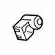 GM 22847732 Paddle Switch Bracket, Driver Side GM 22847732 Paddle Switch Bracket, Driver Side