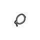 GM 12695196 Converter & Pipe Clamp