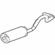 GM 25849057 Muffler W/Tpipe GM 25849057 Muffler W/Tpipe
