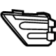 GM 42770733 Bezel, Passenger Side GM 42770733 Bezel, Passenger Side