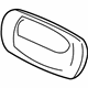 GM 15187998 Handle Bezel, Black GM 15187998 Handle Bezel, Black