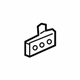 GM 84461394 Lower Bracket, Front Driver Side GM 84461394 Lower Bracket, Front Driver Side