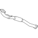 GM 84602101 Exhaust Pipe