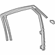 GM 84312108 Run Weatherstrip, Rear Driver Side GM 84312108 Run Weatherstrip, Rear Driver Side