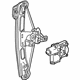 GM 23168661 Window Regulator, Rear Driver Side GM 23168661 Window Regulator, Rear Driver Side