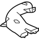 GM 23166057 Floor Duct, Driver Side GM 23166057 Floor Duct, Driver Side