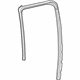 GM 84462122 Run Weatherstrip, Rear Driver Side GM 84462122 Run Weatherstrip, Rear Driver Side