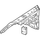 GM 84001669 Upper Rail, Front Driver Side