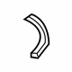 GM 23399402 Upper Panel Baffle, Passenger Side GM 23399402 Upper Panel Baffle, Passenger Side