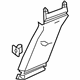 GM 23374003 Upper Center Pillar Trim, Black, Driver Side GM 23374003 Upper Center Pillar Trim, Black, Driver Side